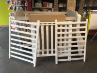 Parc en bois blanc + matelas - photo 12