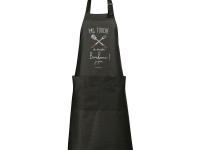 Tablier marine - Touche pas à mon barbecue - photo 7