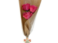 Bouquet fleurs de savon - Super nounou coquelicot - Fushia - photo 7