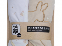 Lot de 2 capes de bain - Lapin - photo 7