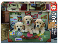 Puzzle 500 pièces Chiots dans les bagages - photo 7