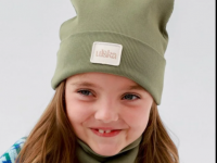 Set bonnet + col Ul&ka Oliwka Line - photo 9