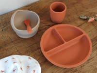 Coffret repas 4pcs silicone - terrede sienne & sable - photo 8