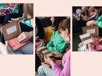 Box une année de petits bonheurs socle en bois - Jolis Lundis - photo 13