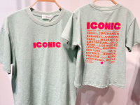 T-shirt Iconic vert d eau - photo 7