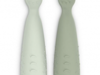 Pré-cuillères d apprentissage silicone vert - photo 7