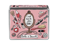 Boite à beauté avec compartiments - rose - photo 7