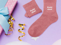 Chaussettes paillettes Fille - Petit Chat - photo 7
