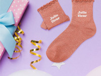 Chaussettes paillettes Fille - Jolie Fleur - photo 7