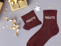Chaussettes paillettes Dame - Poulette - photo 7
