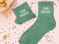 Chaussettes paillettes Dame - Team Râleuse - photo 7