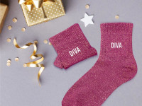 Chaussettes paillettes Dame - Diva - photo 7
