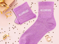 Chaussettes paillettes Dame - Allumeuse - photo 7
