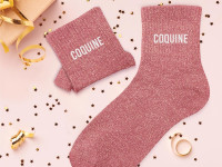 Chaussettes paillettes Dame - Coquine - photo 7