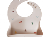 Bavoir en silicone Dino - photo 7