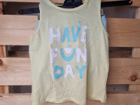 Ensemble 2pcs top jaune et short bleu - photo 7