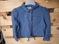Blouse bleu - Boutique Toup'tibou - photo 7
