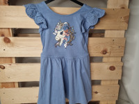 Robe bleu - Boutique Toup'tibou - photo 7