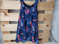 Robe marine fleurs - photo 7