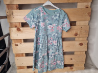 Robe bleu fleurs - photo 7