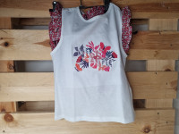 Ensemble 2pcs jupe rouge chamaré + T-shirt blanc - photo 7