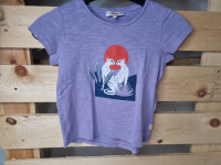 T-shirt mauve - Boutique Toup'tibou - photo 7