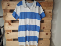 Robe blanc ligné bleu - photo 7