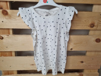 T-shirt blanc à motif marine - photo 7