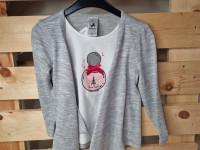 Blouse grise - Boutique Toup'tibou - photo 7