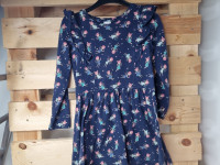 Robe marine à motif - photo 7