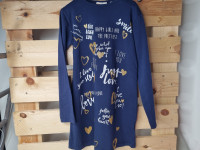 Longue robe marine - photo 7