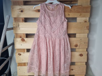 Robe rose dentelle - photo 7