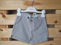 Short bleu ligné blanc - photo 7