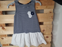 Robe marine ligné blanc - photo 7