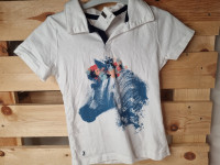 Polo blanc dessin - photo 7
