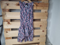 Robe chamaré marine rouge - photo 7