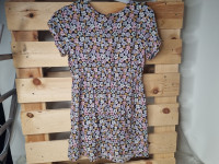 Robe anthracite fleurs - photo 7