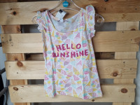 T-shirt blanc à motif - photo 8