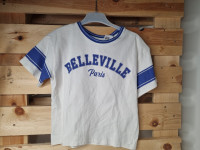 T-shirt blanc et bleu - photo 7
