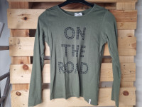 T-shirt manches longues kaki - photo 7