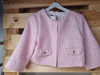 Blazer à carreaux rose - photo 7