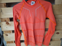 T-shirt manches longues sport orange - photo 7