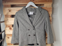 Ensemble 2pcs jupe + blazer à carreaux - photo 7