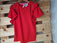 Blouse rouge - Boutique Toup'tibou - photo 7