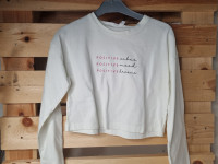 T-shirt manches longues court blanc - photo 7