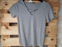 T-shirt gris - Boutique Toup'tibou - photo 7