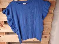T-shirt bleu - Boutique Toup'tibou - photo 7