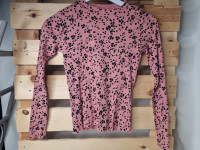 T-shirt manches longues rose leopard - photo 7