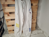 Pantalon jogging blanc - photo 7
