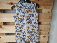 Combi short gris animaux - photo 7